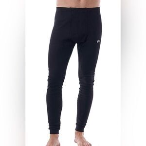 NWOT HEAD Men’s Black Base Layer Thermal Pants Warmth/Performance- Size Medium
